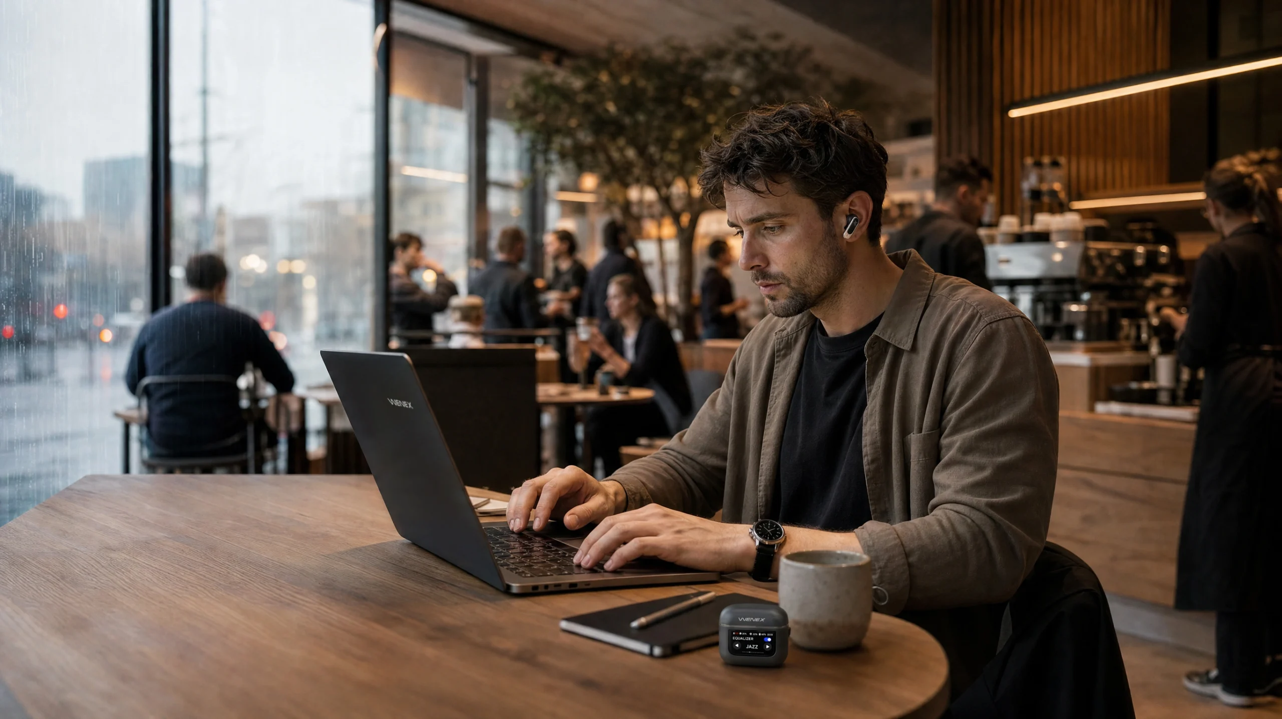 Orbit V2 in everyday use — at the desk