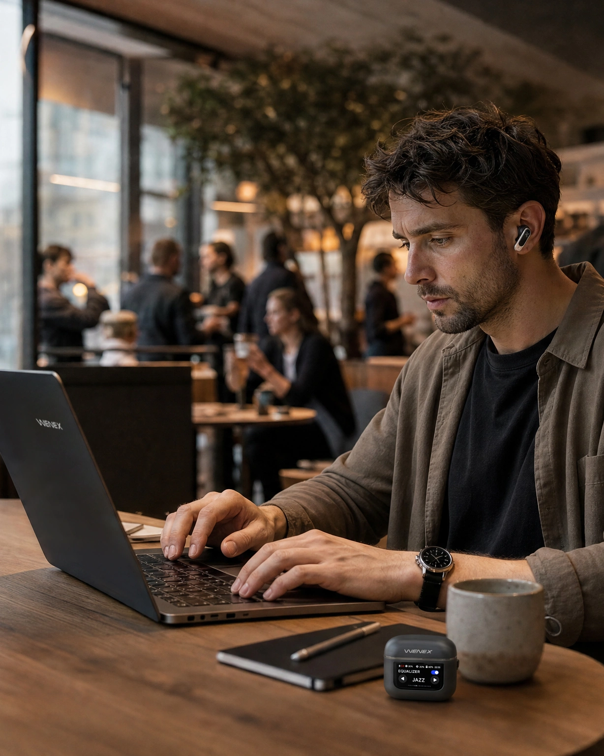 Orbit V2 in everyday use — at the desk