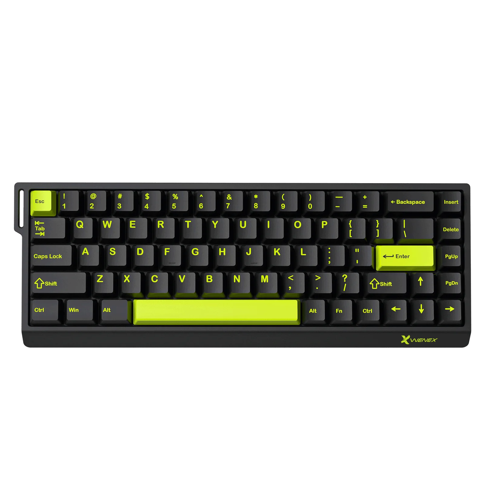 لوحة مفاتيح WENEX HAVOC الميكانيكية، بلون Black Volt.