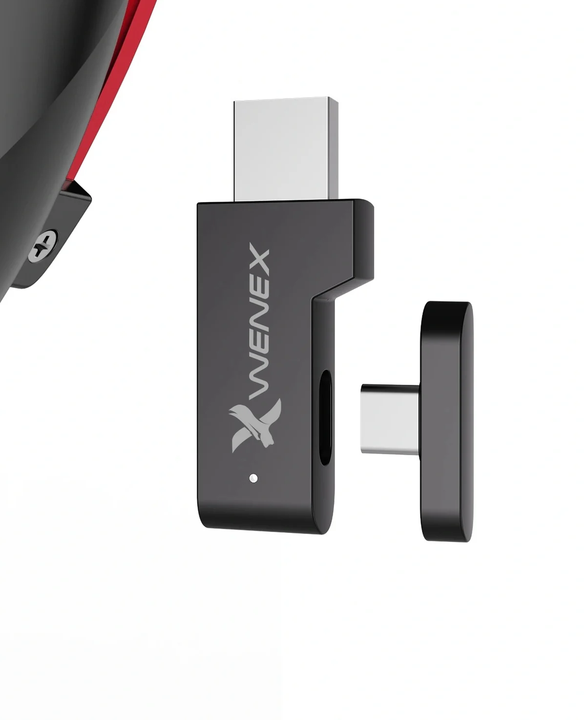 مستقبِل WENEX اللاسلكي الخاص بـ NEXAR WAVE مع مهايئ USB-C